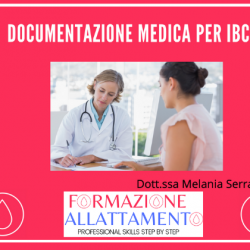 Documentazione medica e cartella allattamento per IBCLC - 15 € (Melania Serra)