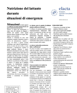 elacta donazioni latte artificiale ucraina